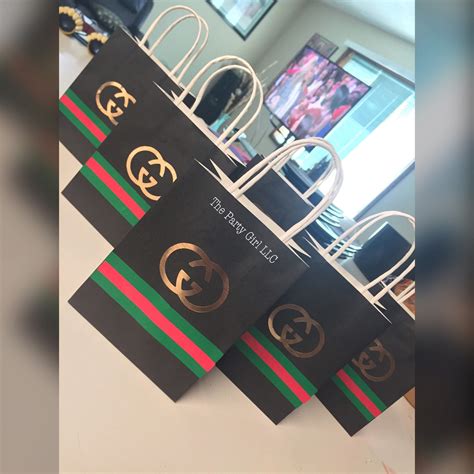 gucci themed party supplies|gucci themed party favors.